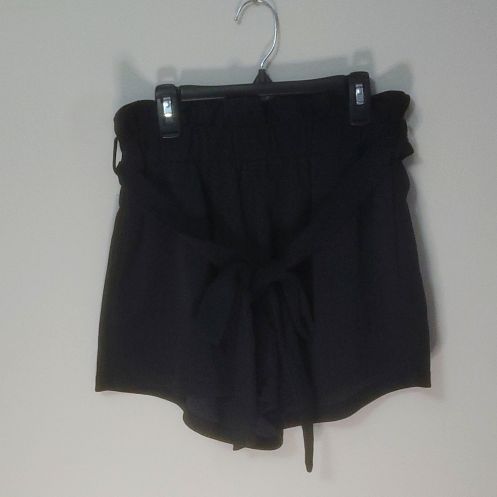 High-waisted shorts